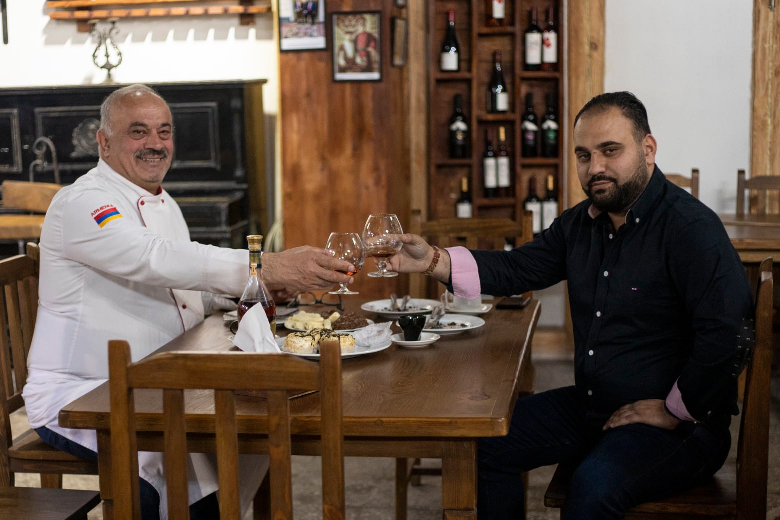 La Rencontre entre un Sommelier Français et un Grand Chef Arménien